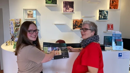 Touristinformation Bad Düben im Landschaftsmuseum der Dübener Heide Burg Düben
