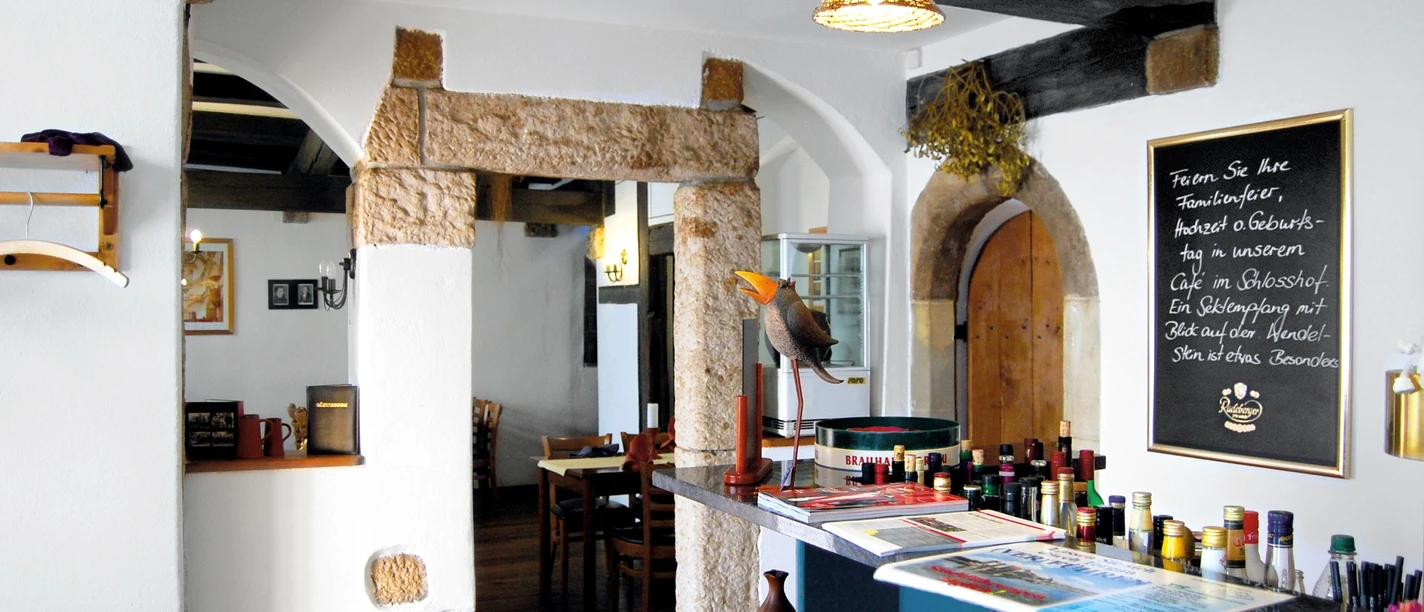 Blick in das Restaurant Herr Käthe