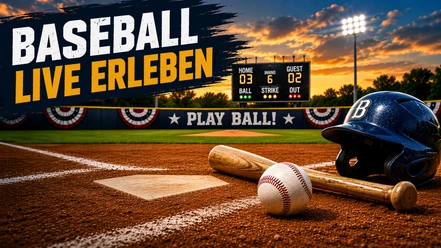 Baseball | Beispielbild, KI-generiert Baseballspiel