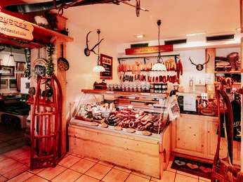 Theke in der Brotzeitstube