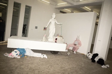 Aleen Solari, „Mische (Mixed Media)“, Installationsansicht Stadtgalerie Kiel, 2024/25. Foto: Tim Bruening.JPG