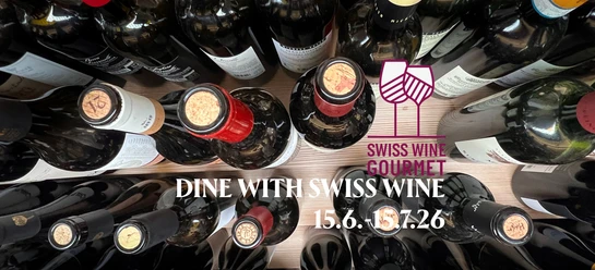 Dine with swiss wine