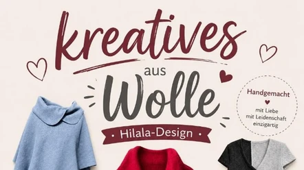 Kreatives aus Stoff - Hilala Design - Ausstellung im Haus Siebje auf Juist