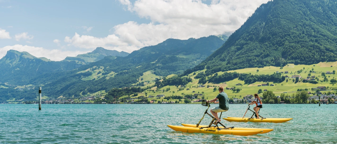 Vélo d'eau Ennetbürgen