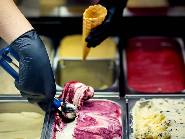 Milchkontor Wilstedt mit vielen Eissorten Milchkontor Wilstedt mit vielen Eissorten