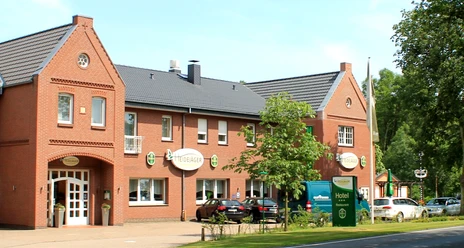 Exterior view of the Restaurant & Kräuterhotel Heidejäger