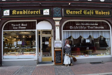 Außenansicht Café