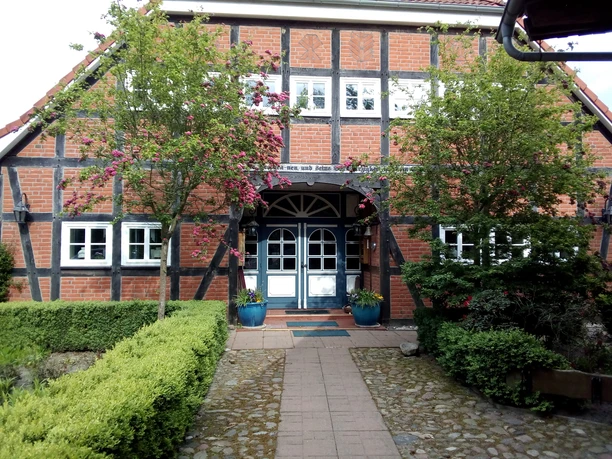 Hofcafe Betzhorn am Heiligen Hain Eingang Hofcafé am Heiligen Hain