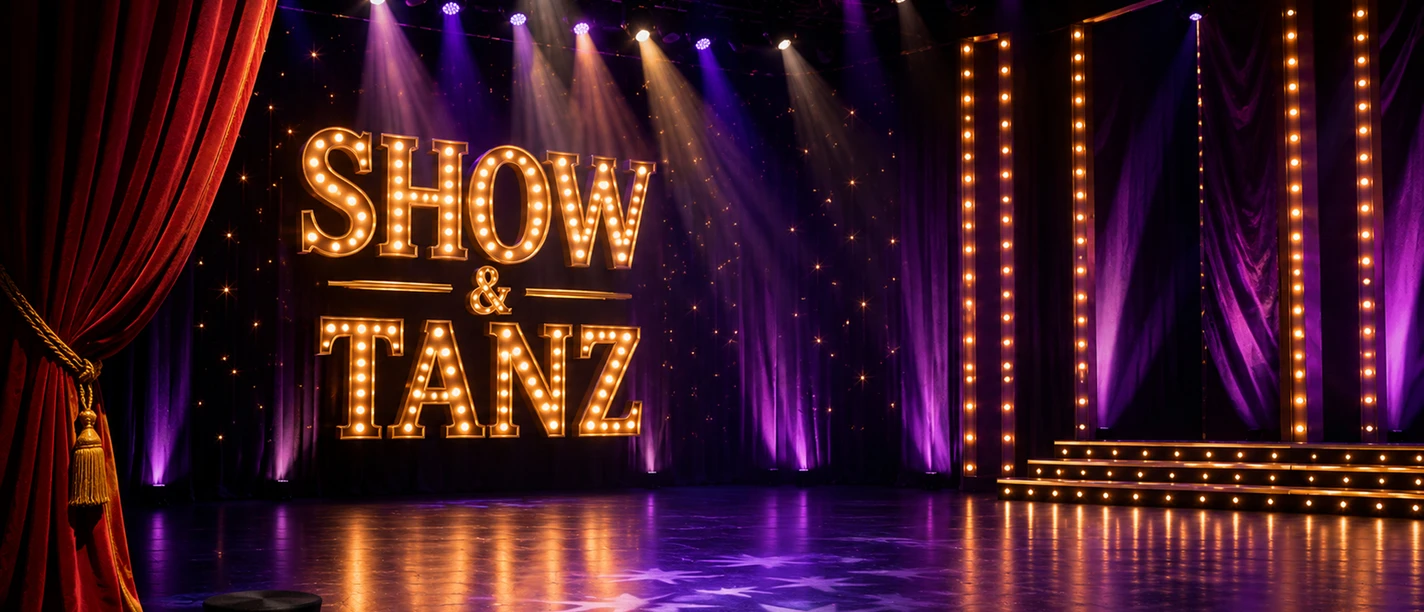Show & Dance | Sample image, AI-generated Show & Tanz
