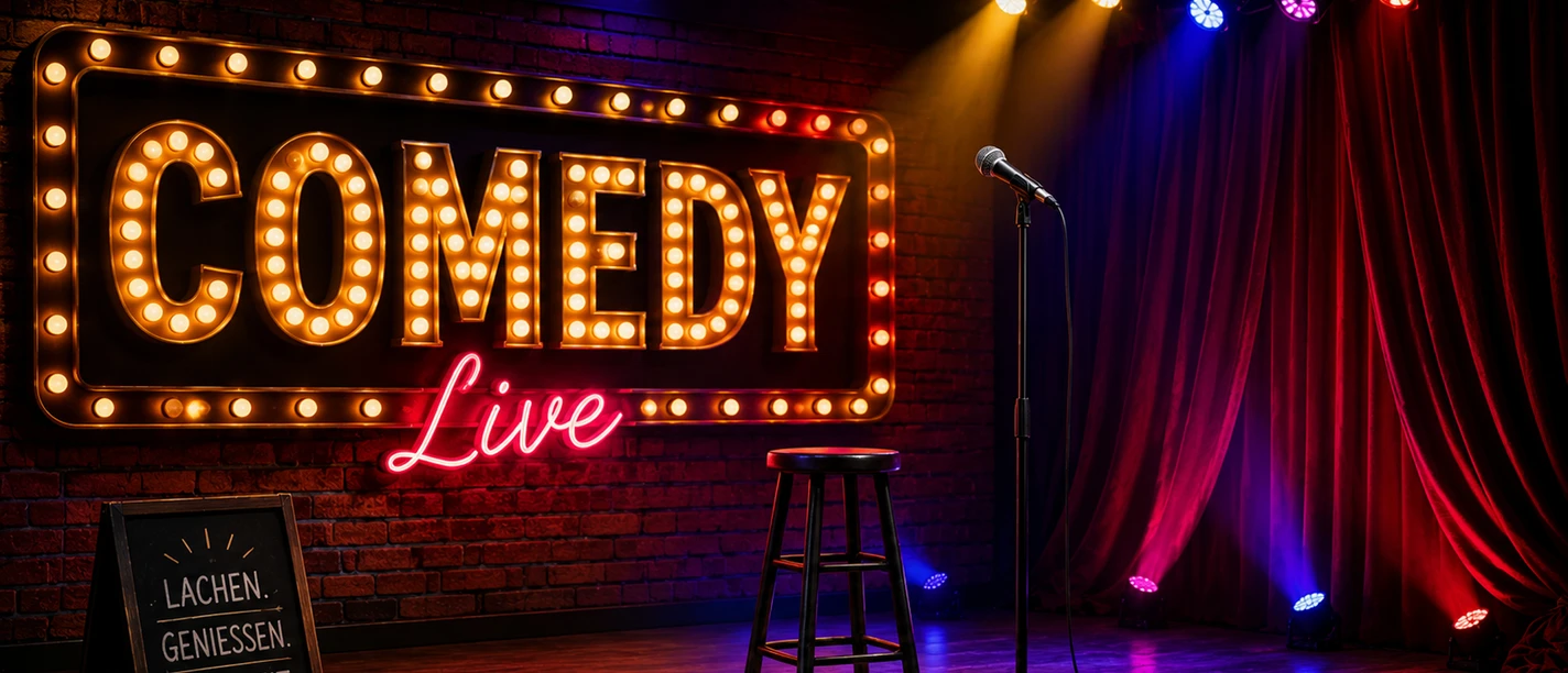 Comedy | Beispielbild, KI-generiert Comedyshow