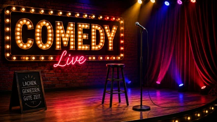 Comedy | Sample image, AI-generated Comedyshow