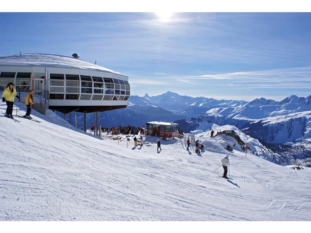 Panorama-Restaurant Bettmerhorn Winter Aussen