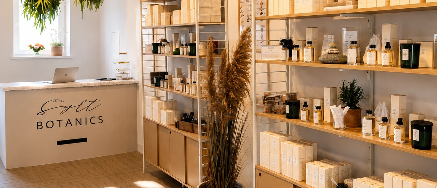 Der Laden von Sylt Botanics