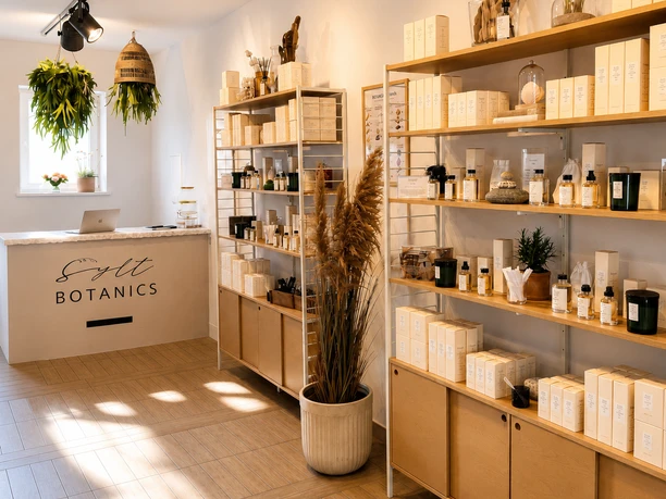 Der Laden von Sylt Botanics