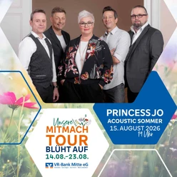 Princess Jo Acoustic Sommer Plakat Princess Jo Acoustic Sommer Plakat
