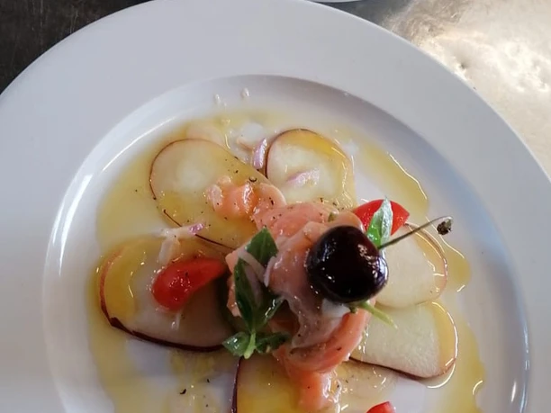 Spezialitätenkreation in der Pizzeria Spezialitätenkreation in der Pizzeria