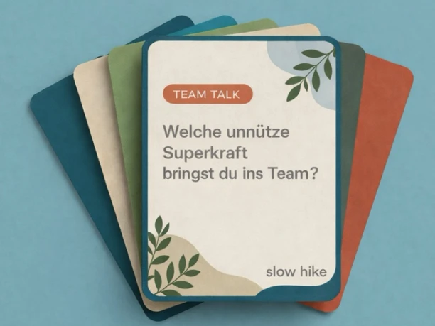 Teamerlebnis Slow Hike