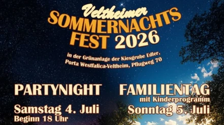 Sommernachtsfest 2026 Porta Westfalica - Veltheim Sommernachtsfest 2026 Porta Westfalica - Veltheim