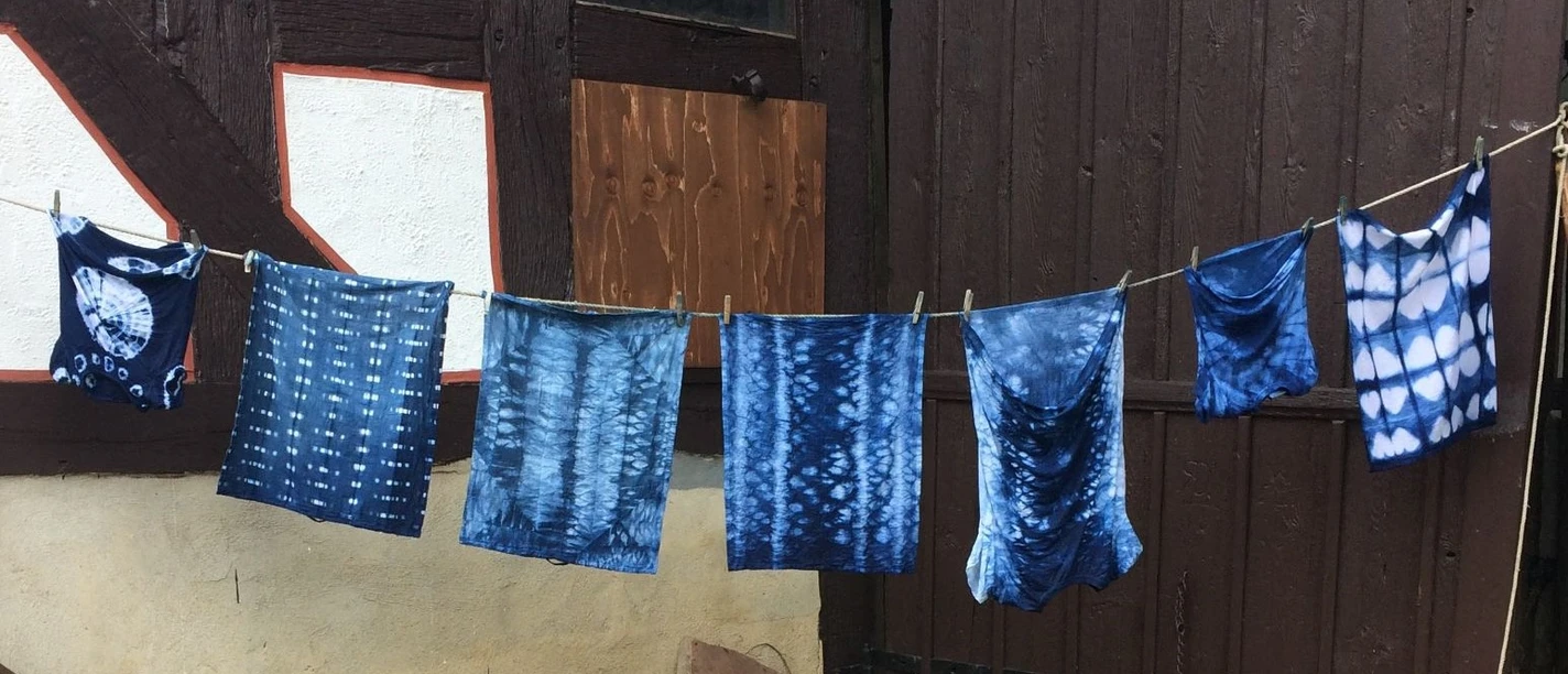 Textil Blaufärben Freilichtmuseum Hessenpark