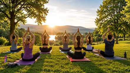 Yoga | Sample image, AI-generated Yoga