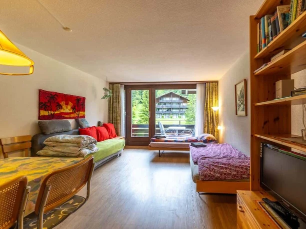 Maison Maya 213: salon donnant sur le balcon