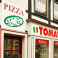 Pizzeria Tomato: Außenansicht Pizzeria Tomato: Außenansicht