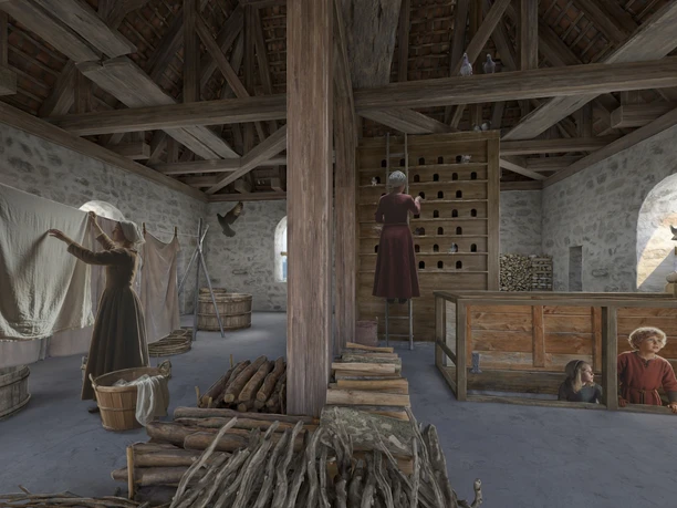360Grad Bild Burg Kastelen Estrich Joe Rohrer