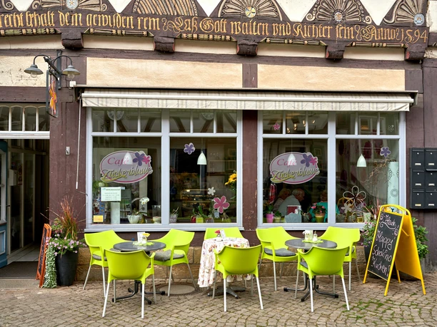 Cafe Zuckerblume Außenansicht