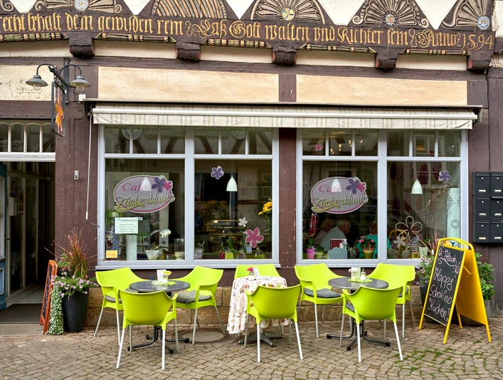 Cafe Zuckerblume Außenansicht