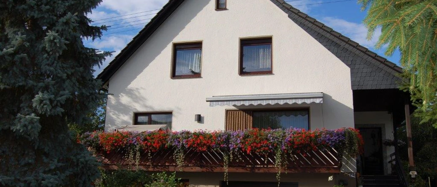 Ferienwohnung Bike Wander Paradies: Aussenansicht