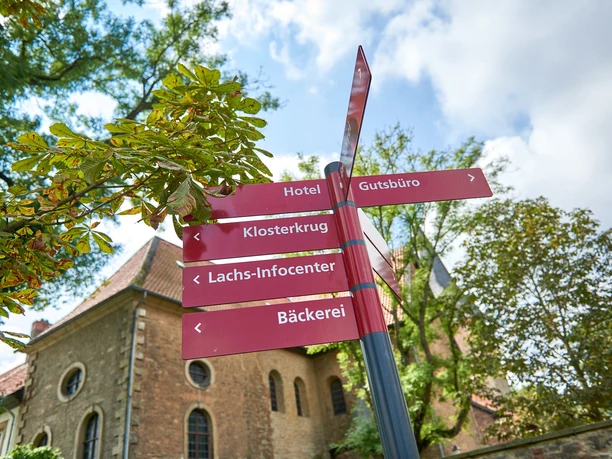 Klostergut Wegweiser