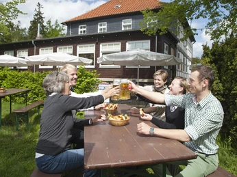Biergarten im Restaurant Zum Klosterkrug