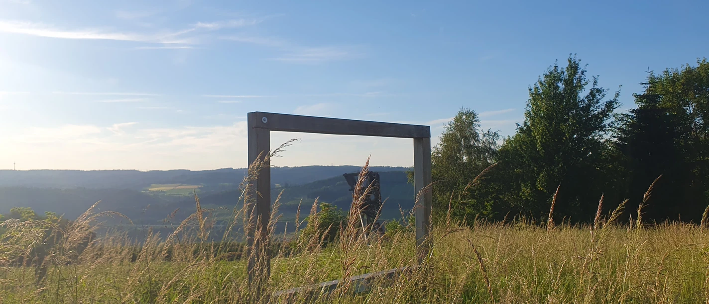 Landschaftsfenster am Klosterweg (rotes KW)