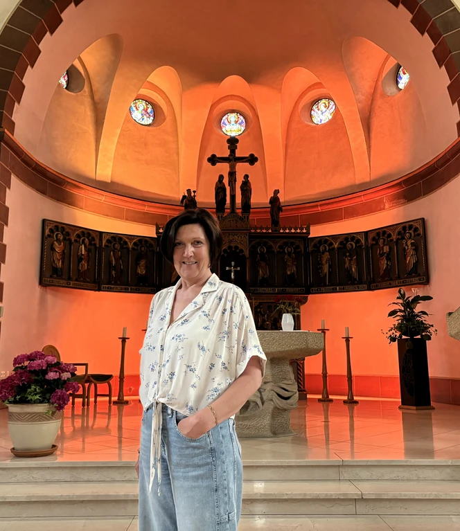 MediaKi in Kirche St. Matthias, Langen – Ideengeberin ©Renate Kallage.jpg