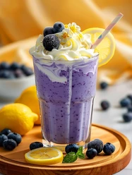 Milchshake | Beispielbild Milchshake mit Sahne
