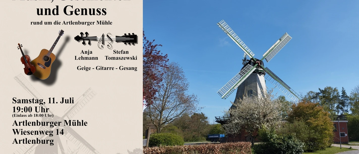 Artlenburg Geschichten Genuss1080.jpg Musik, Geschichten und Genuss rund um die Artlenburger Mühle