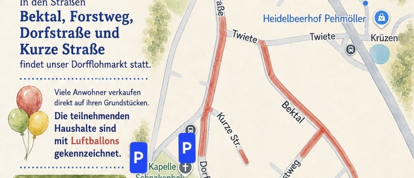 Dorfflohmarkt in Schnakenbek Schnakenbek Flohmarkt