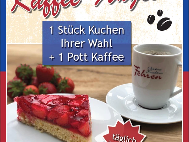 Fehren Kaffeeangebot