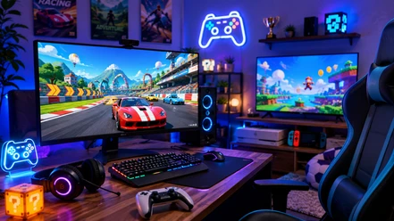 Computer Games | Sample Image, AI-Generated Computerspiele