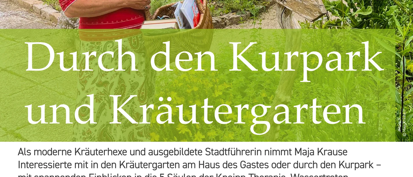 Kurpark_Kräutergarten.jpg Plakat zu den Führungen durch Kurpark und Kräutergarten