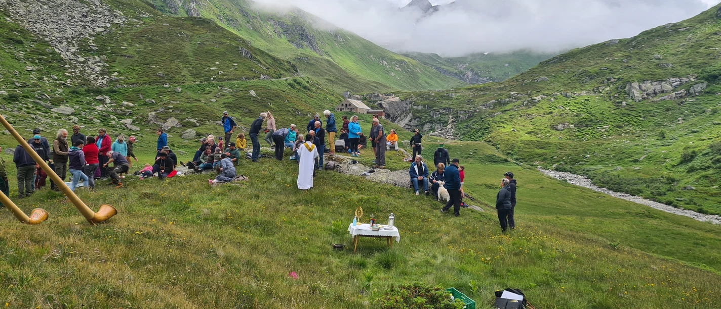 Alpsegnung Unteralp