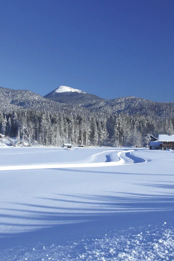Panoramaloipe bei Krün