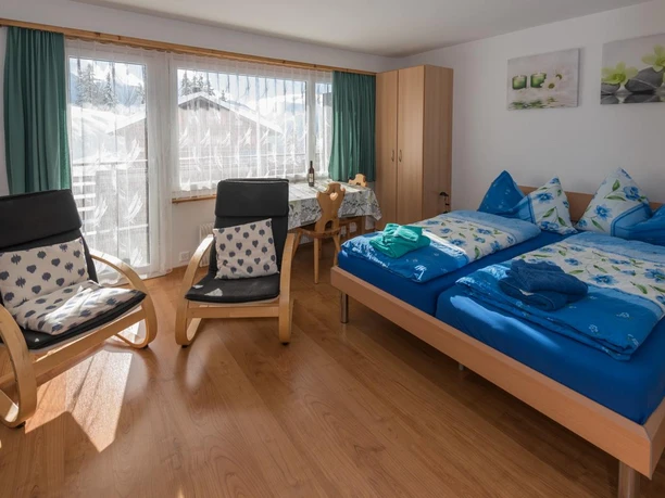 Wohnraum mit Südbalkon