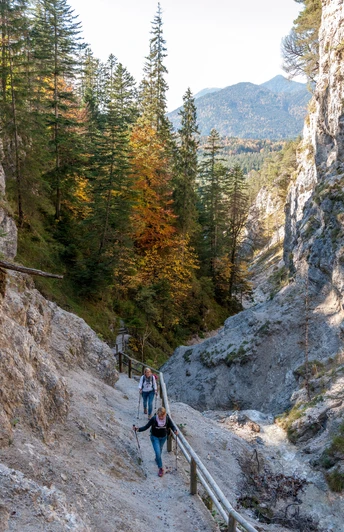 Durch die Hüttlebachklamm