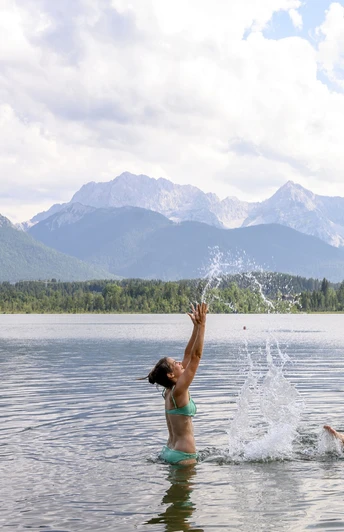 Badespaß am Barmsee