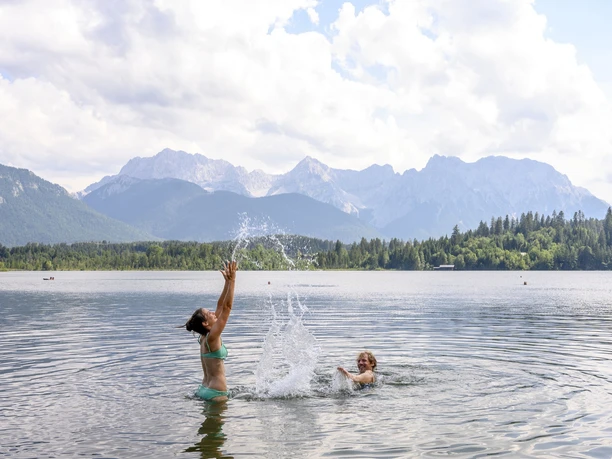 Badespaß am Barmsee