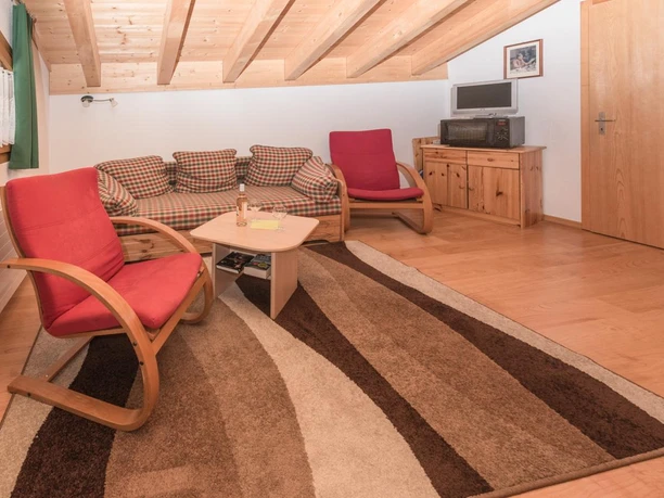 Wohnraum mit TV