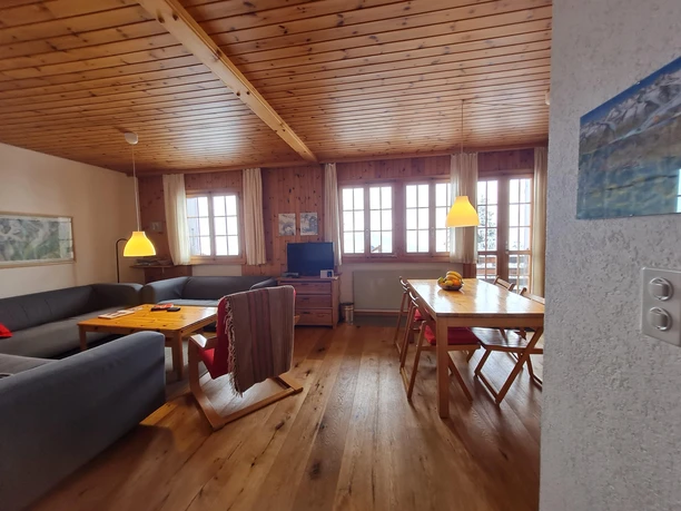 Blick in den Wohnraum