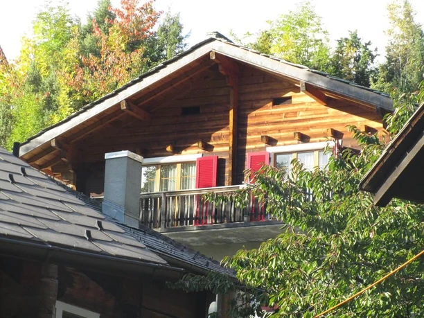 Chalet Sunnegga Seitenansicht