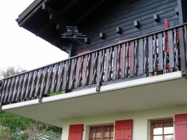 Aussenansicht Balkon